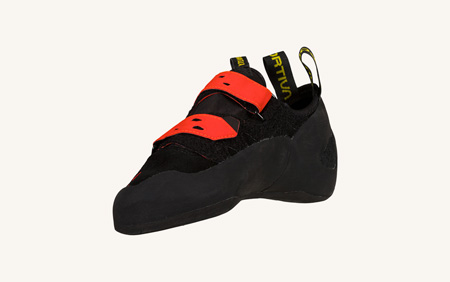 the la sportiva tarantula is a great indoor climbing shoe for both bouldering and climbing