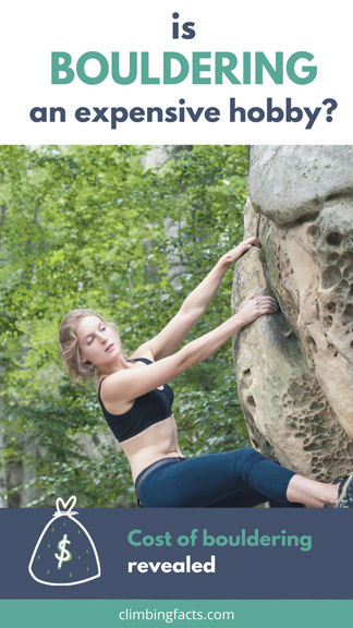 how expensive is bouldering as a hobby?