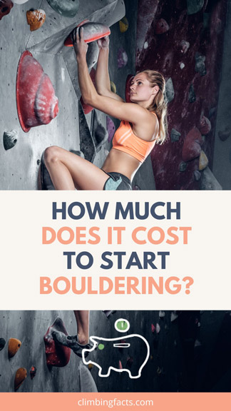 how much does it cost to start bouldering?