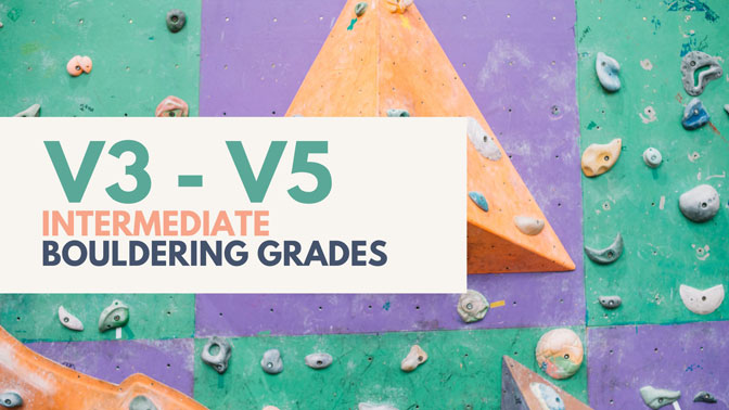 how long does it take to progress through the beginner grades (V3 - V5) in bouldering