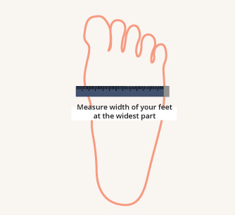 how to measure your feet and figure out whether you have wide or narrow feet for climbing shoes