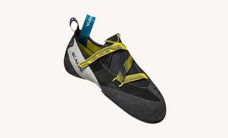 the scarpa veloce is a good beginner bouldering shoe