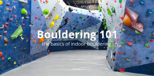 the basics of indoor bouldering