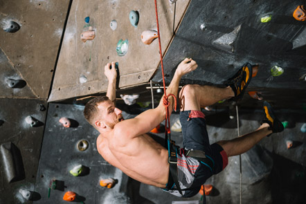 what to bring to an indoor sport climbing gym