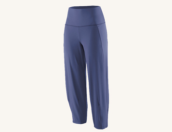 women should wear the patagonia rock crop pants to their indoor bouldering or climbing session