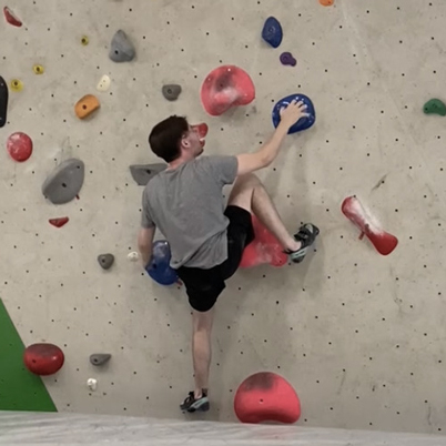 using high footholds will increase your reach as a shorter climber