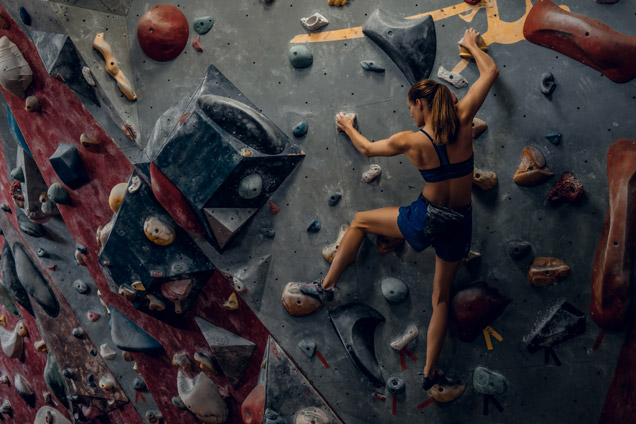 bouldering is a full body workout