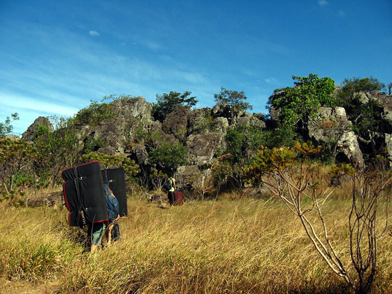 Cocalzinho de Goiás bouldering in brazil 