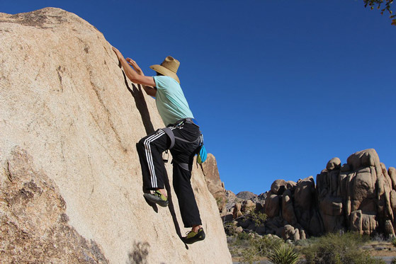 joshua tree bouldering location