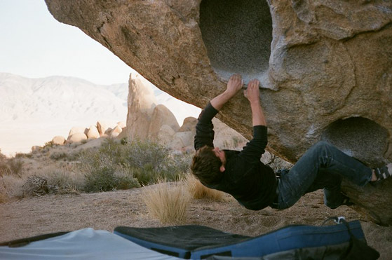 outdoor bouldering