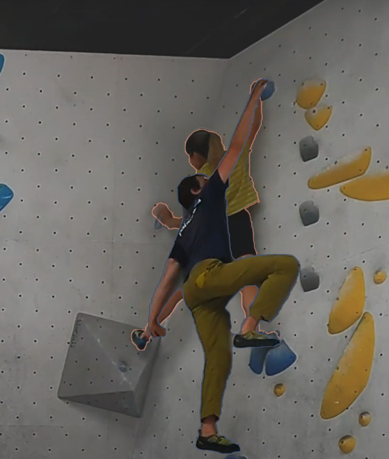tall climbers have an obvious reach advantage over short climbers