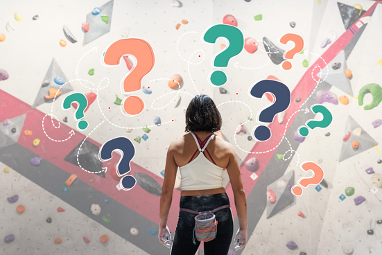 bouldering is hard because it requires problem solving