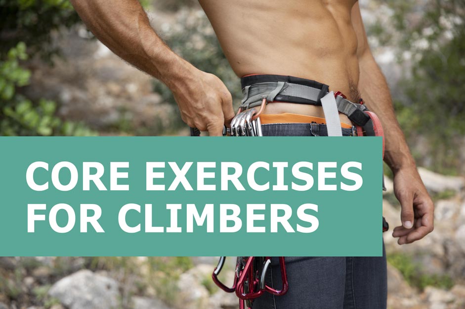 core exercises for climbers