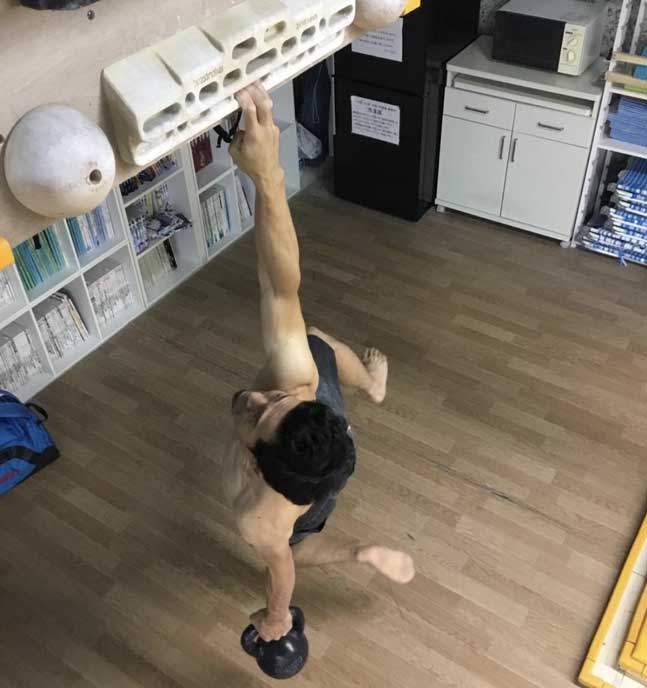 dai kyoamada hangboarding at home